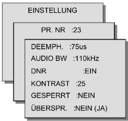 KATHREIN UFE 135 - Persönliche Programmliste erstellen - 1
