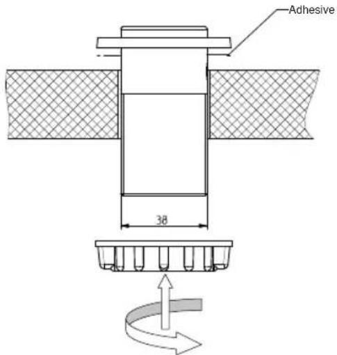Adhesive 38