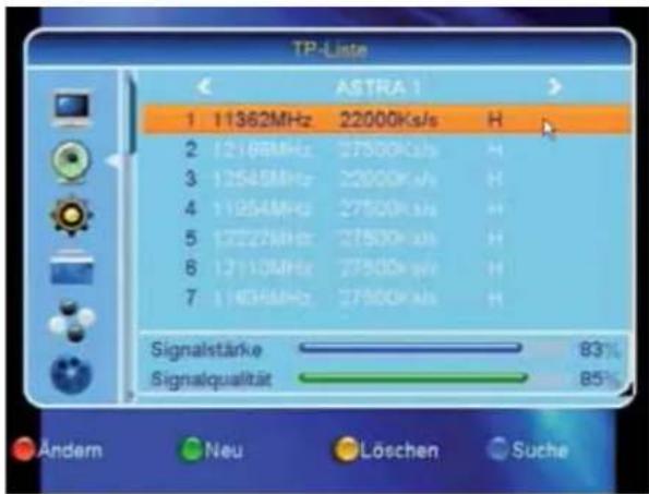 ZEHNDER ZX 2750 HUe - Programmsuchlauf - 1
