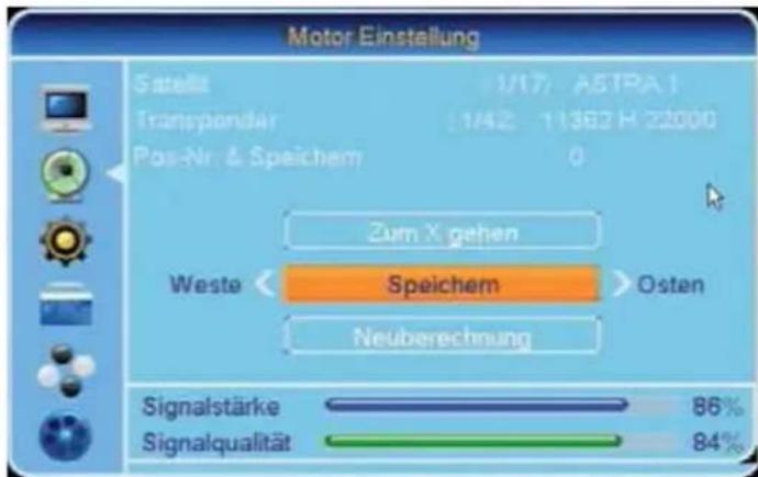 ZEHNDER ZX 2750 HUe - Konfiguration für Drehanlagen und DiSEqC 1.2 - 4