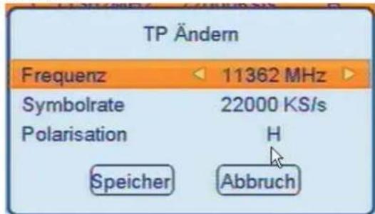 ZEHNDER DX 2850 HUe - Ändern und Neuanlegen von Transpondern - 2