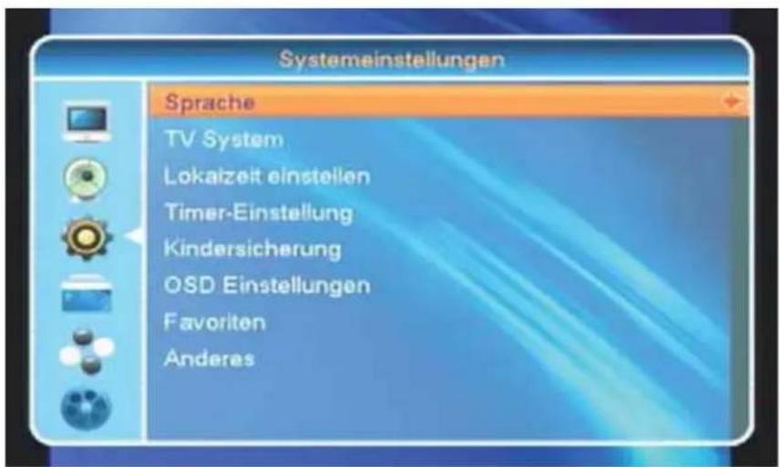 ZEHNDER DX 2850 HUe - Systemeinstellungen - 1