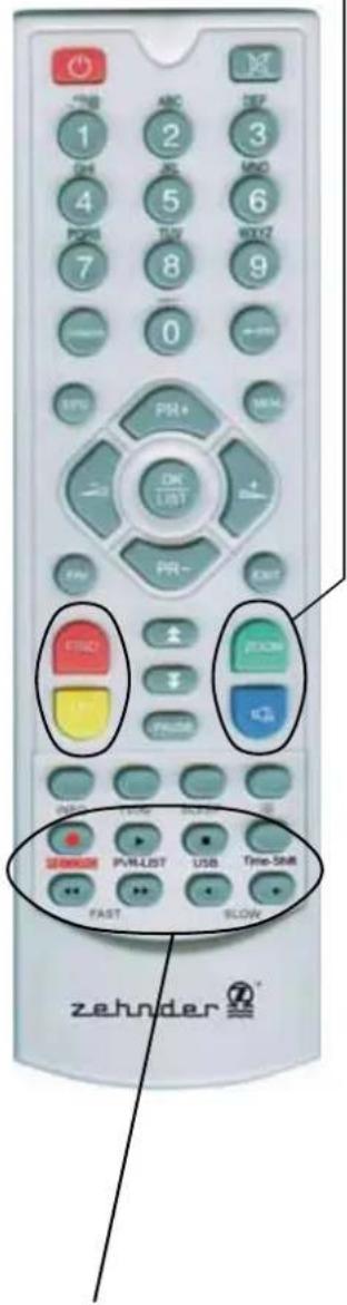 ZEHNDER DX 2850 HUe - Fernbedienung - 1