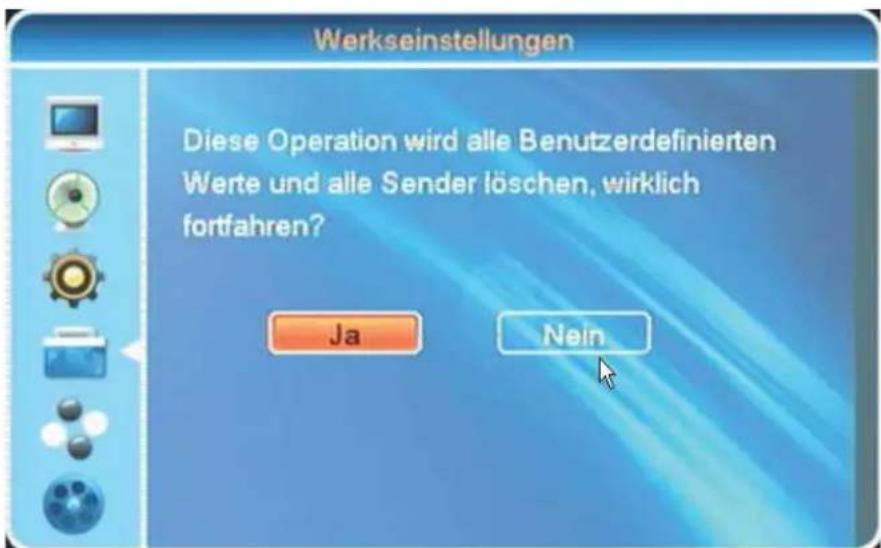 ZEHNDER DX 2850 HUe - Werkseinstellungen – Resetfunktion - 2