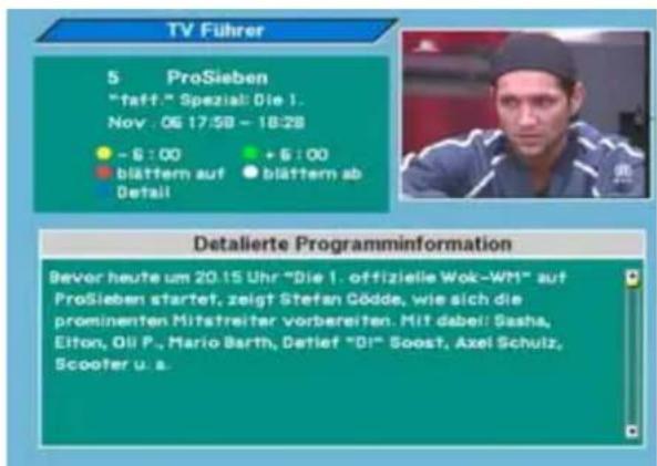 TV Führer 5 ProSieben "fatt." Spezial: Die 1. Nov. 06 17:58 - 18:28 - 6 : 00 + 6 : 00 blättern auf blättern ab Detail Detalierte Programminformation Sevor heute um 20.15 Uhr "Die 1. offizielle Wok-WM" auf ProSieben startet, zeigt Stefan Gödde, wie sich die prominenten Mitstreiter vorbereiten. Hit dabei: Sasha, Elton, Oli P., Mario Barth, Detief "O!" Soost, Axel Schulz, Scooter u. s.