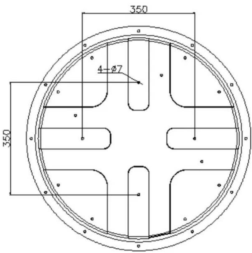 MEGASAT Campingman Twin Auto Skew WSTA-DP250PMS - Appendix C Antenna Drawing - 3