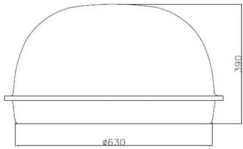 MEGASAT Campingman Twin Auto Skew WSTA-DP250PMS - Appendix C Antenna Drawing - 2
