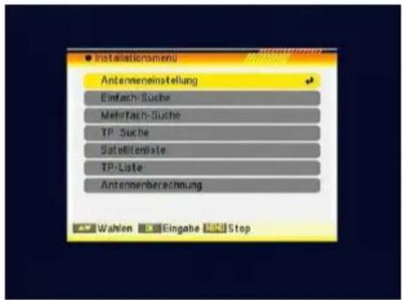 TITAN TX2000 - Antenneneinstellung - 1
