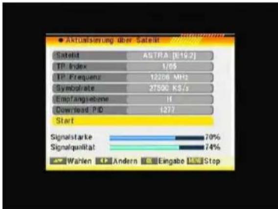 TITAN TX2000 - Aktualisierung über Satellit - 1