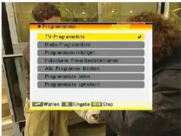 TITAN TX2000 - TV Programmliste - 2