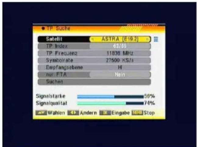 TITAN TX2000 - TP Suche - 1