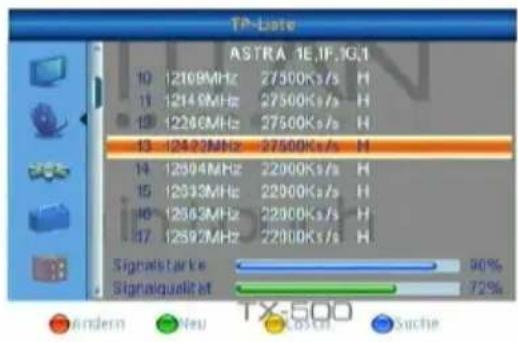 TITAN TX500 - TP - Liste - 1