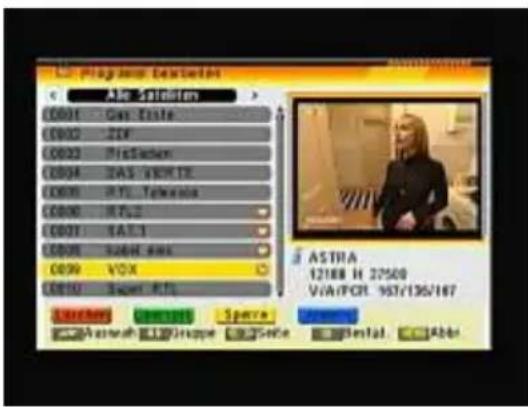 TITAN TX-8200P VR - Kanal ändern (Gelb) - 1