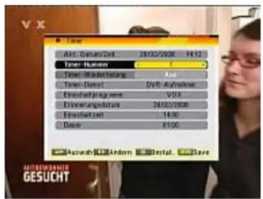 TITAN TX-8200P VR - Taste EPG - 4