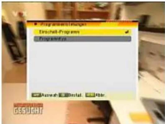 TITAN TX-8200P VR - Programmstarteinstellungen - 1
