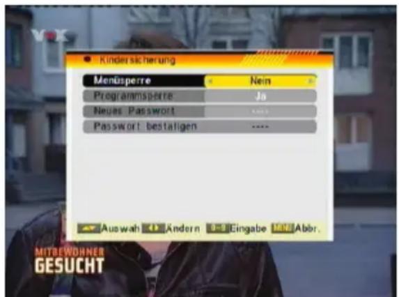 TITAN TX-8200P VR - Kindersicherung - 1