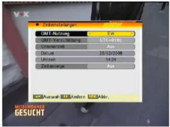 TITAN TX-8200P VR - Zeit- und Timereinstellungen - 3