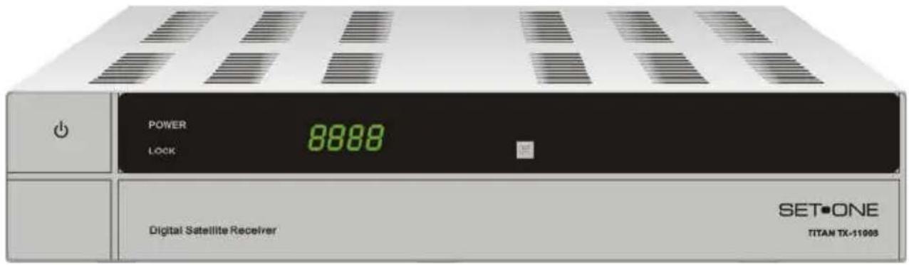 TITAN TX-1100 S - Die Receiver Vorderseite - 1