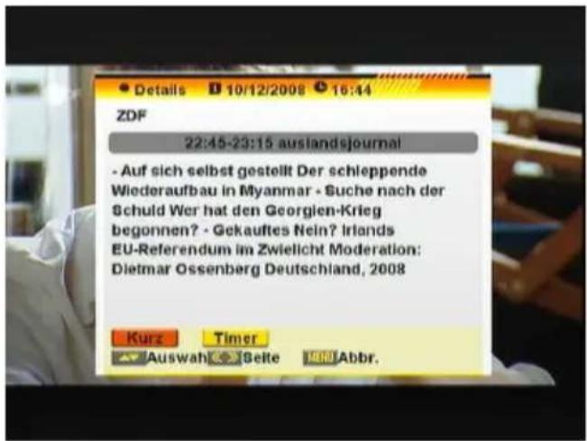 TITAN TX-1100 S - EPG (Elektronische Programmzeitschrift) - 3