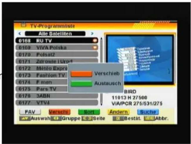 TITAN TX-1100 S - Sender verschieben (ROT) - 1