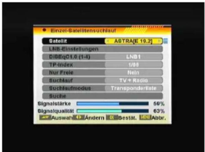 TITAN TX-1100 S - Einzel-Satellitensuchlauf - 2