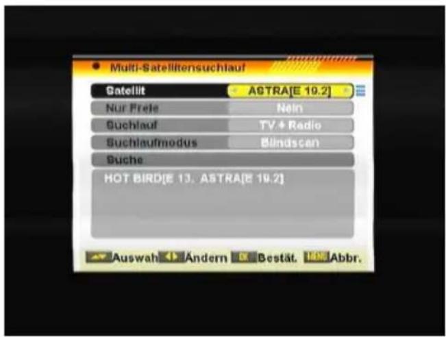TITAN TX-1100 S - Multi-Satellitensuchlauf - 2