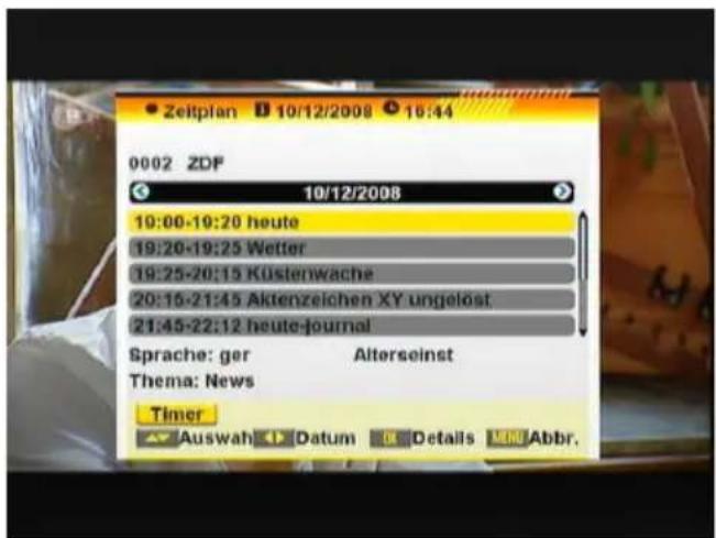 TITAN TX-1100 S - EPG (Elektronische Programmzeitschrift) - 2