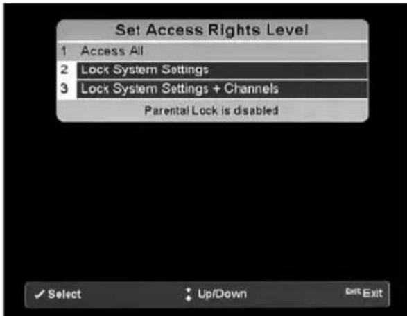 TrekStor Neptune - Setting the Access Rights - 1