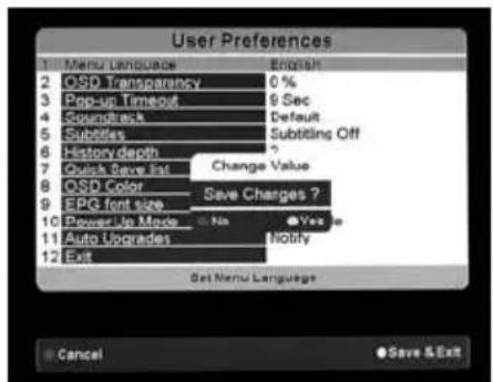 TrekStor Neptune - User Settings - 3