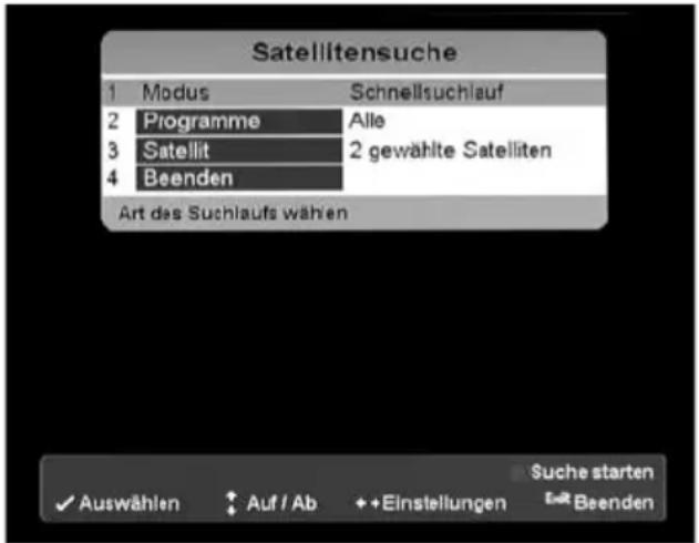 TrekStor Neptune - Satellitensuche - 1