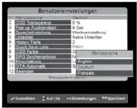 TrekStor Neptune - Benutzereinstellungen - 2