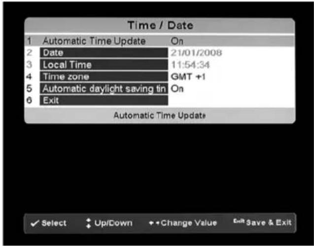 TrekStor Neptune - Time/Date• - 1
