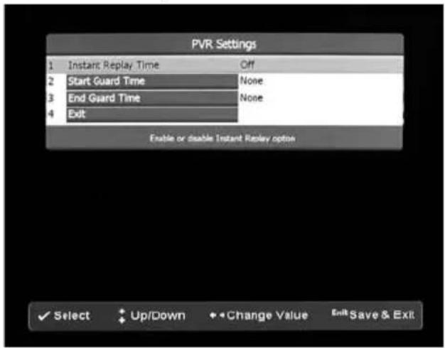 TrekStor Neptune - PVR Settings• - 1