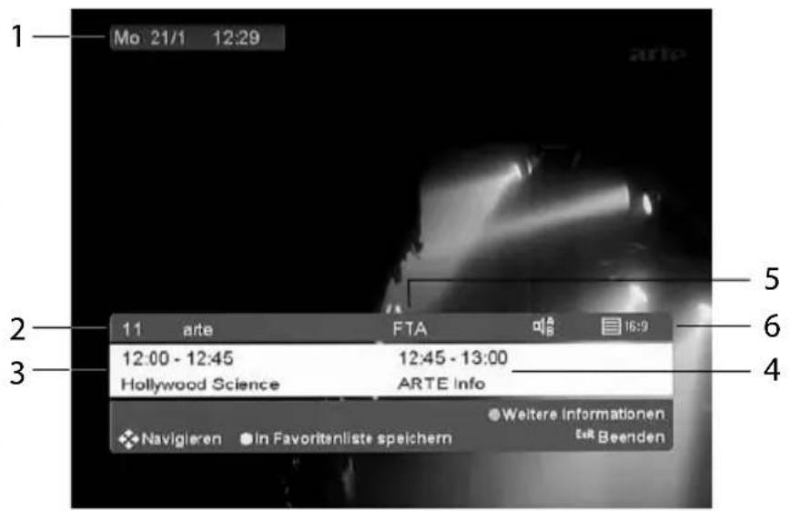 TrekStor Neptune - Programminformation (Informationsanzeige) - 1