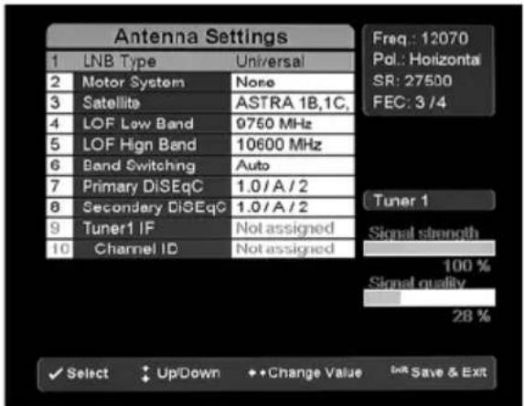 TrekStor Neptune - Antenna Settings - 1