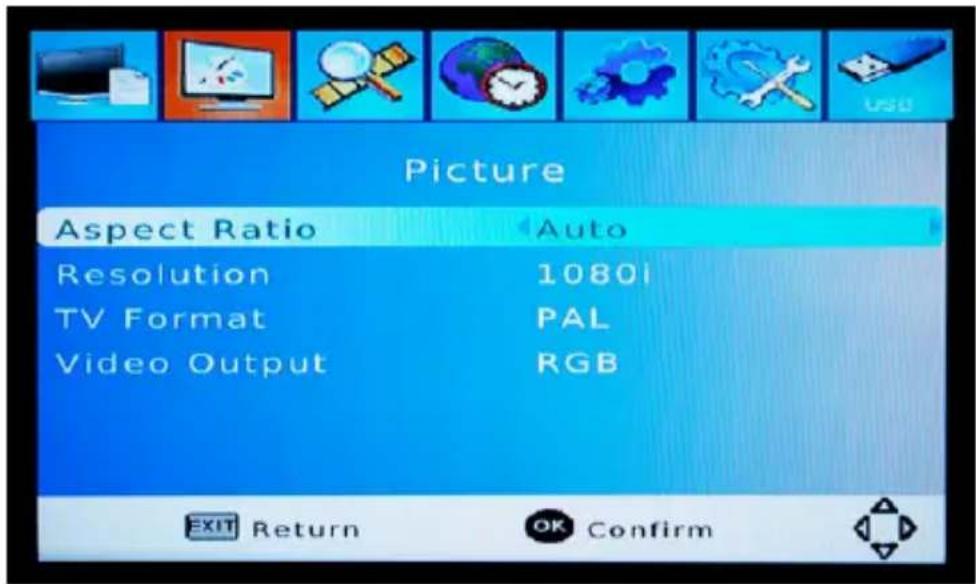TrekStor Luna S2 PVR - 4.2) Operating the main menu and changing the settings - 1