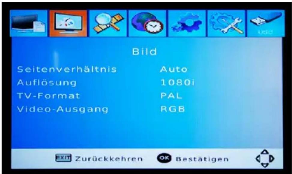 TrekStor Luna S2 PVR - 4.2) Bedienung des Hauptmenüs und das Verändern von Einstellungen - 1