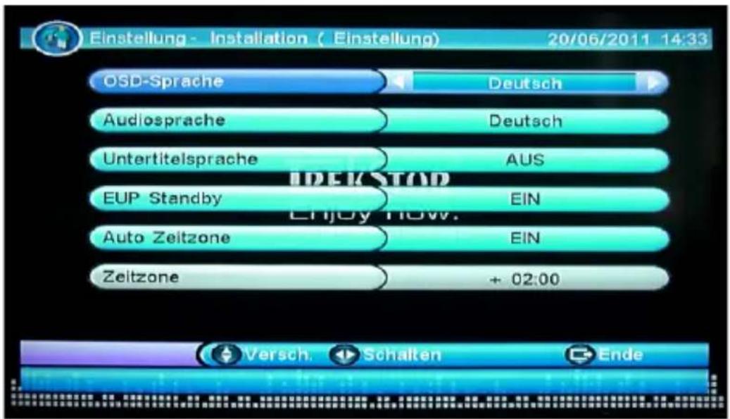 TrekStor Odan S - 3) Schnellinstallation des TrekStor SatReceiver Odan S - 2
