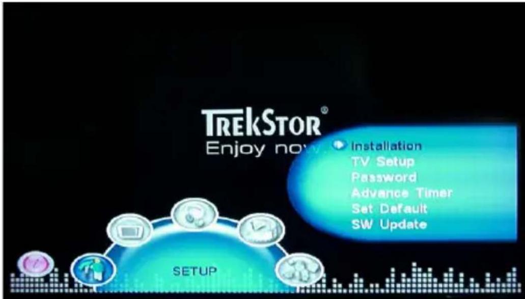 TrekStor Odan S - 3) Quick installation of the TrekStor SatReceiver Odan S - 1