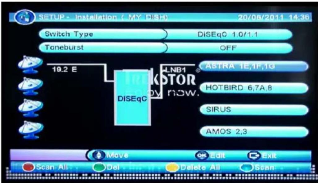 TrekStor Odan S - 3) Quick installation of the TrekStor SatReceiver Odan S - 3