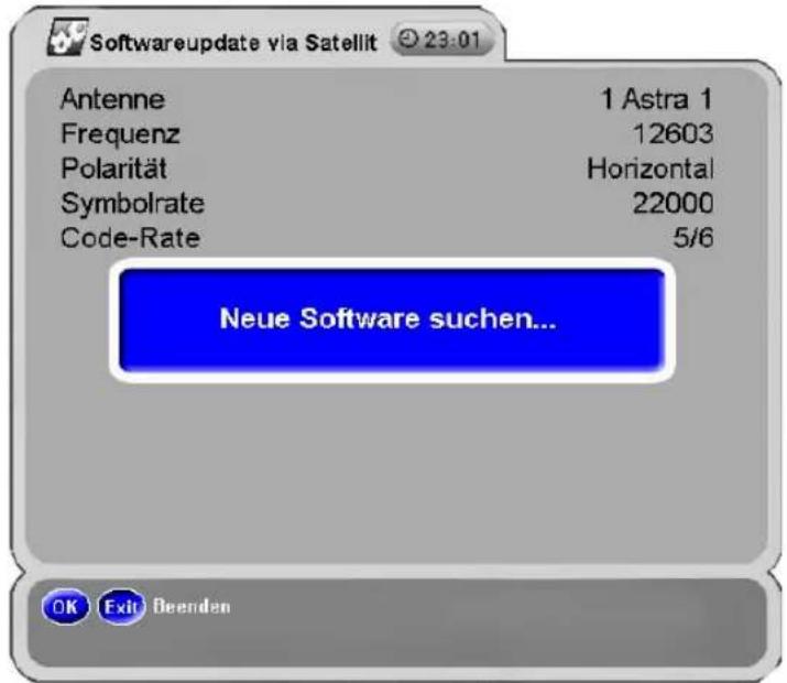 Homecast S5001 CICR - Softwareupdate via Satellit - 4