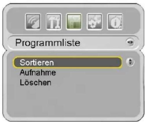 Homecast S5001 CICR - Löschen: - 1