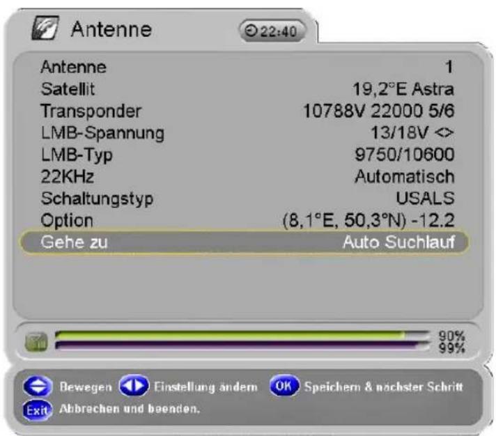 Homecast S5001 CICR - Receiver in Betrieb nehmen und einrichten - 2