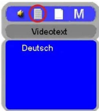Homecast S5001 CICR - Videotext - 1
