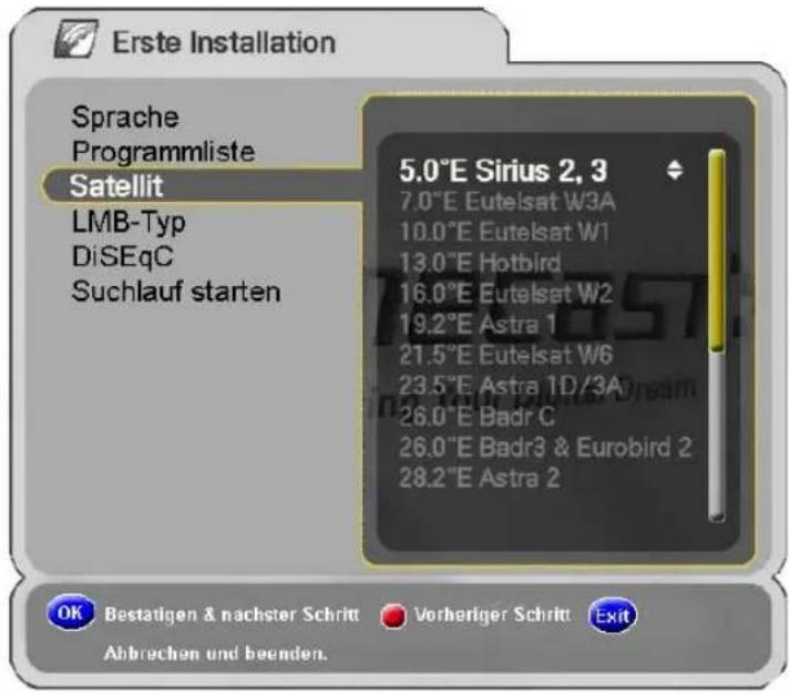 Homecast S5001 CICR - Receiver in Betrieb nehmen und einrichten - 1