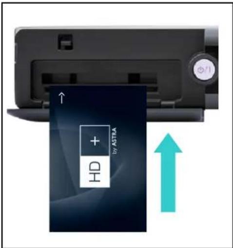 Homecast Pure HD - EINSETZEN DER SMARTCARD - 1