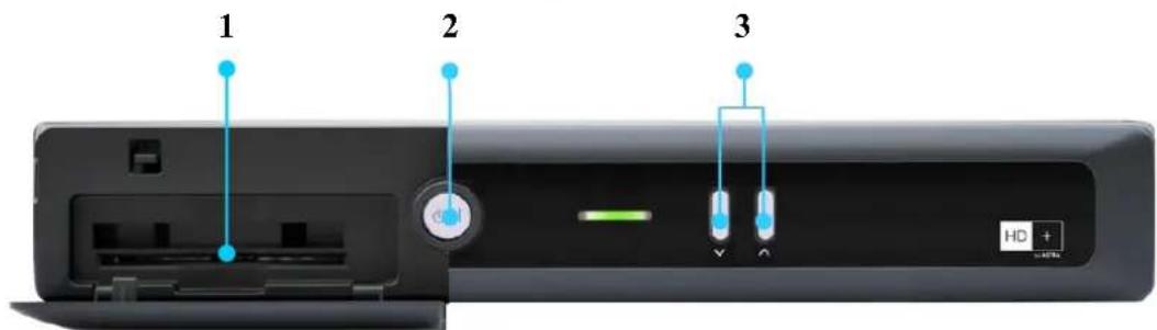 Homecast Pure HD - EINSETZEN DER SMARTCARD - 2