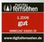 Homecast S3000 CR - Unser Produkt wurde von Fachzeitschriften getestet - 1