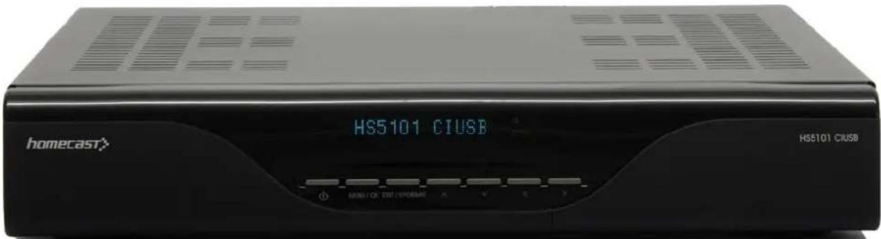 Homecast HS5101 CIUSB - Digitaler HDTV-Sat-Receiver - 1