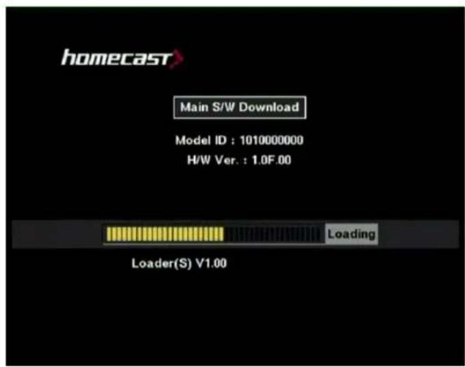 Homecast HS3100 CIIR - Softwareupdate via Satellite - 3